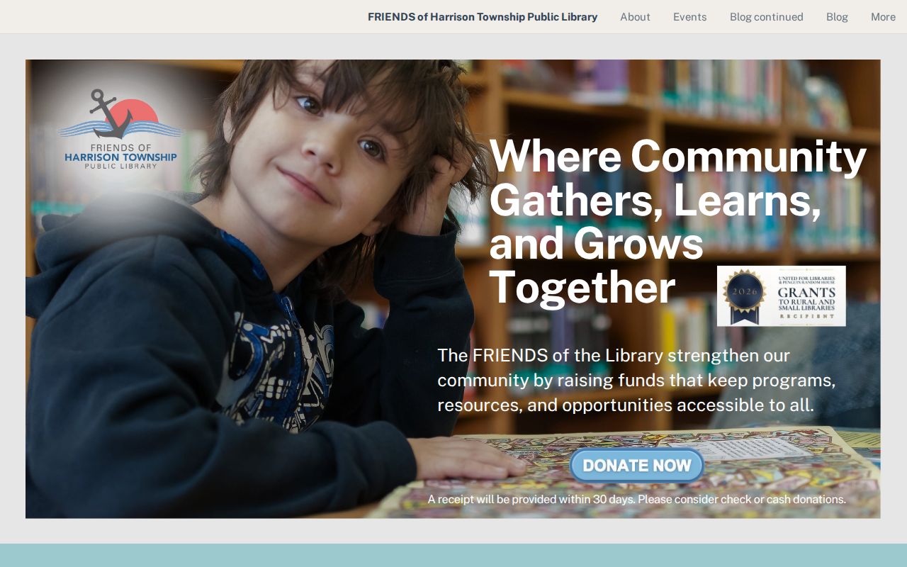 Harrison Township neighbors civic contact through Friends of the Public Library